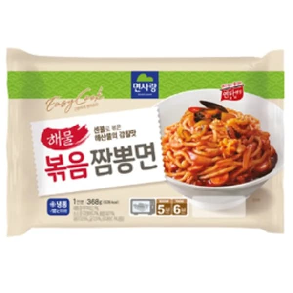 해물볶음짬뽕면 387g 10개입