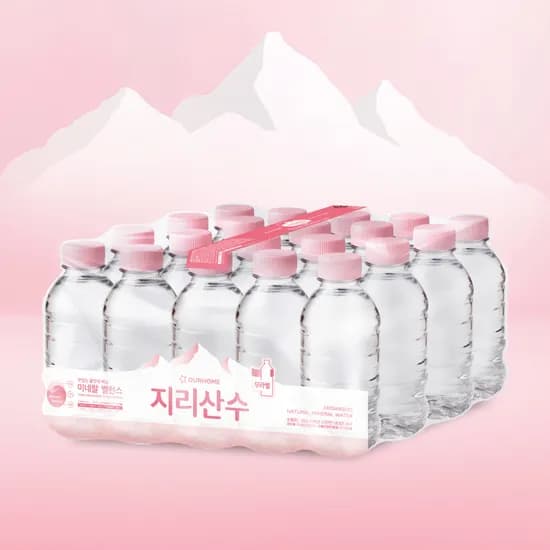 아워홈 지리산수 330ml 60병