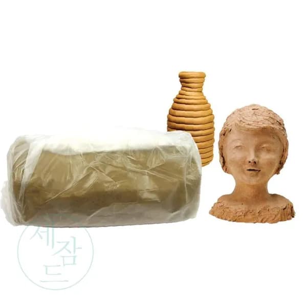 도너랜드 조소출흙 옹기토 레몬 옐로 10kg