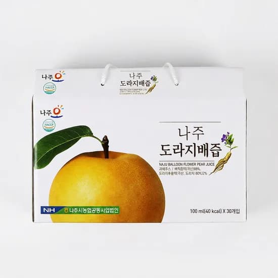 나주농협 나주도라지배즙 100ml 100개