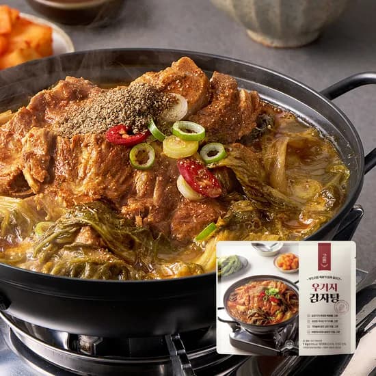 고른 우거지 감자탕, 1000g, 4개