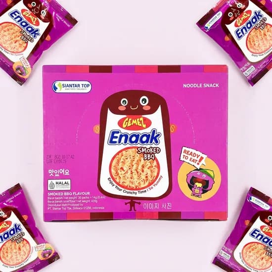 게메즈 에낙 스모크 바베큐 14g 30개 1통 9,250원