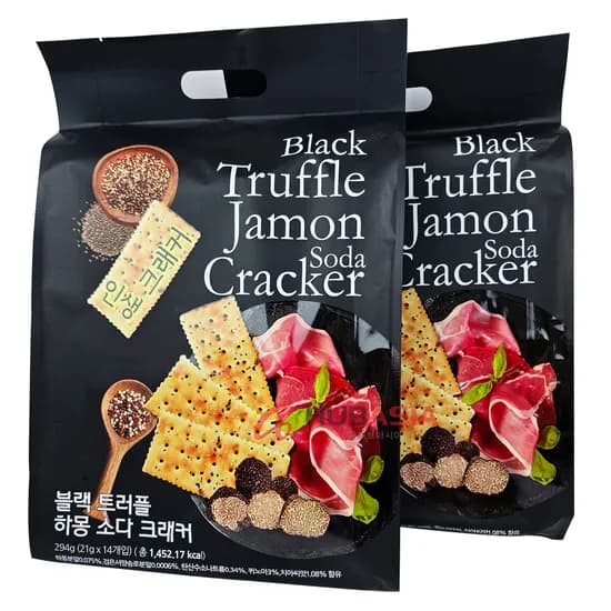 블랙트러플 하몽 소다 크래커, 294g, 2개
