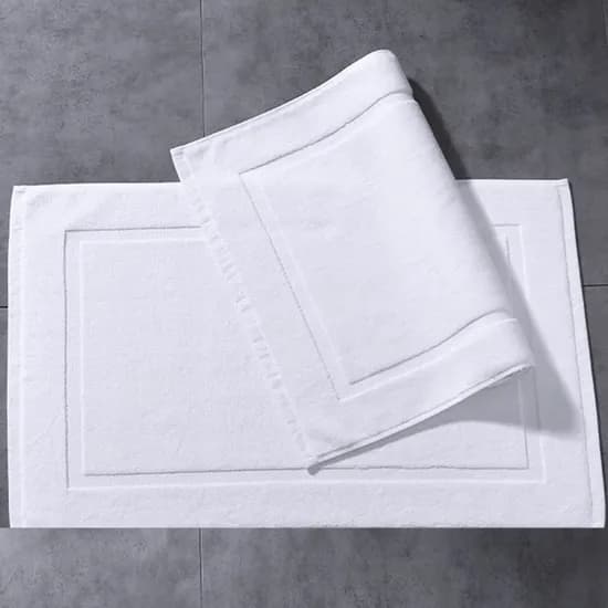 호텔식 발수건 발매트 화이트 40x60cm 1개