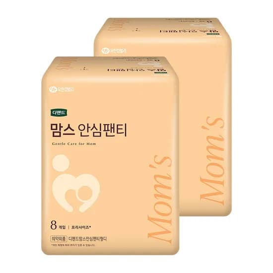 디펜드 맘스 안심팬티, 8개입, 2팩