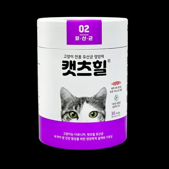 캣츠힐 고양이 유산균 장 영양제 신바이오틱스, 장건강/유산균, 30개입, 2개