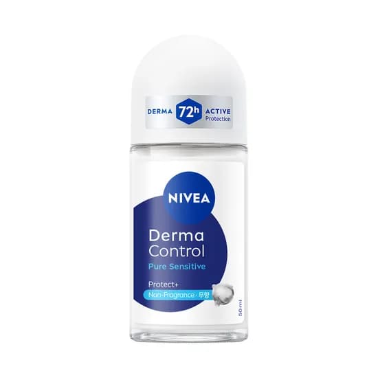 니베아 데오드란트 롤온, 더마 컨트롤 퓨어 센서티브, 50ml, 1개