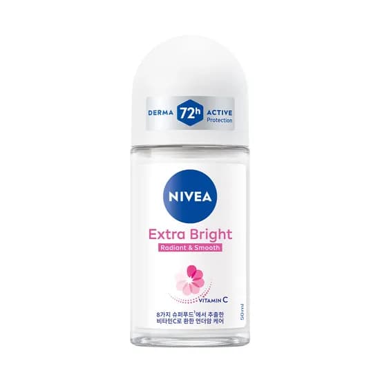니베아 데오드란트 롤온 엑스트라 브라이트 50ml 1개