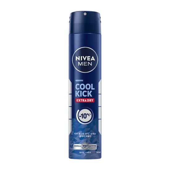 니베아 맨 데오드란트 스프레이, 쿨 킥, 200ml, 1개