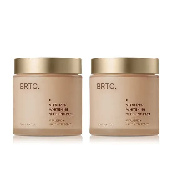 BRTC 바이탈라이저 화이트닝 슬리핑 팩 100ml 2개