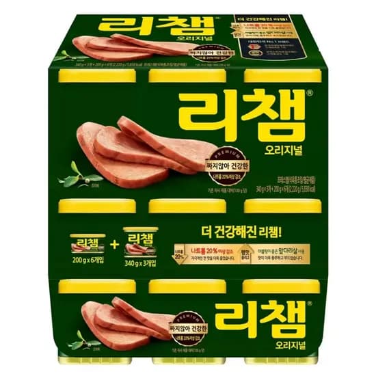 동원 리챔 오리지널 340g 3개 200g 6개 2.22kg 1개