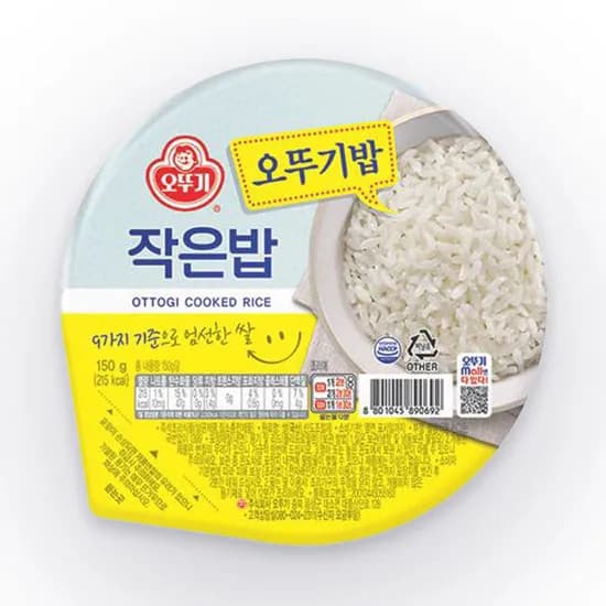 오뚜기밥 흰밥, 150g, 30개