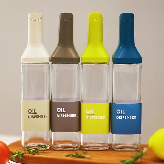 마치 자동개폐 오일병, 옐로우, 500ml, 1개
