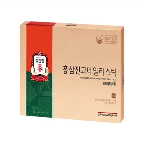 정관장 홍삼진고 데일리스틱 10g 20포 1개