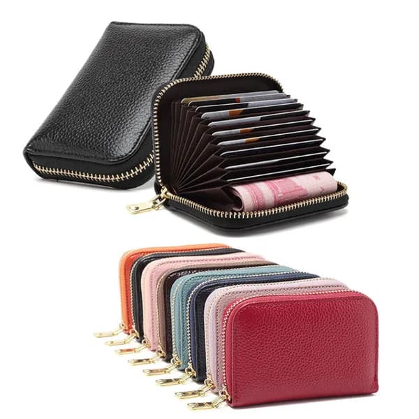 RFID 아코디언 카드지갑 옐로우 11x7.5x2.5cm 1개 11,385원