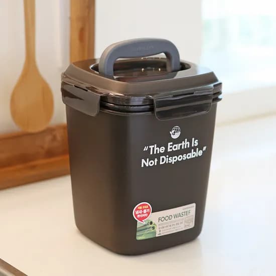 락앤락 음식물 쓰레기통, 그레이, 4.8L, 1개