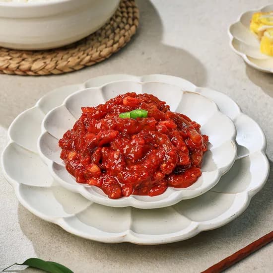 푸디헤븐 쫄깃 통통 양념낙지젓 1kg 2개