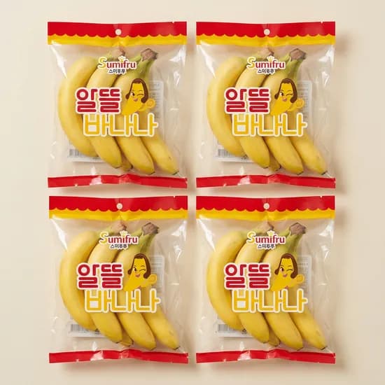 스미후루 알뜰 바나나 900g 4개