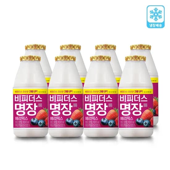 동원 비피더스명장 베리믹스맛 125ml 48개