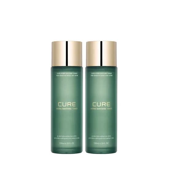 김정문알로에 하이드라 수딩 토너, 130ml, 2개