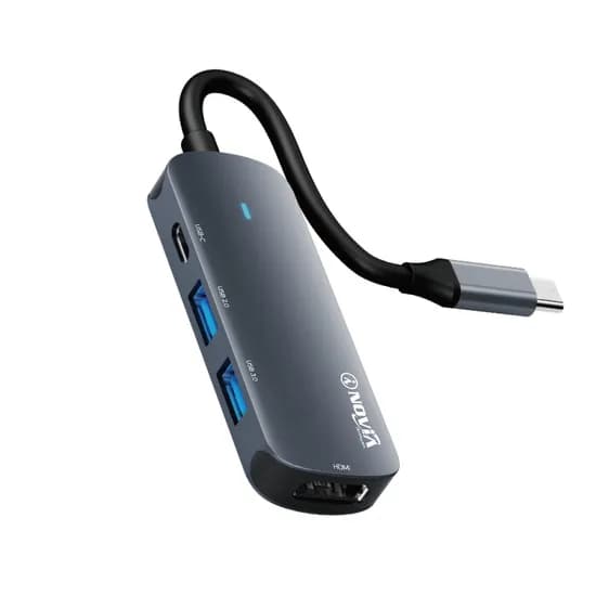 아이노비아 USB C타입 4in1 HDMI 4K 미러링 멀티허브 IHC4H, C타입 4in1 멀티허브 IHC4H, 1개