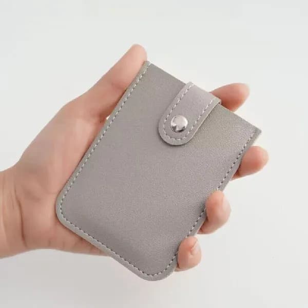 아코디언 카드지갑 레드 8.2x10.5cm 1개