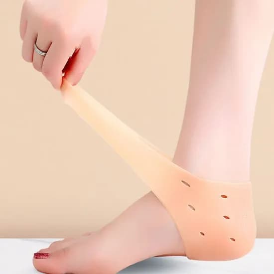 실리콘 뒤꿈치 패드, 스킨, 2P, 1개