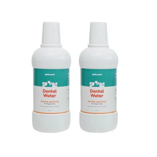 펫츠워드 덴탈 워터 강아지 전용, 500ml, 2개
