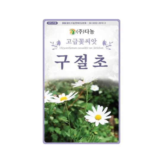 다농 구절초 씨앗 1000립