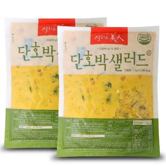 샐러드미인 단호박 샐러드 1kg 2개