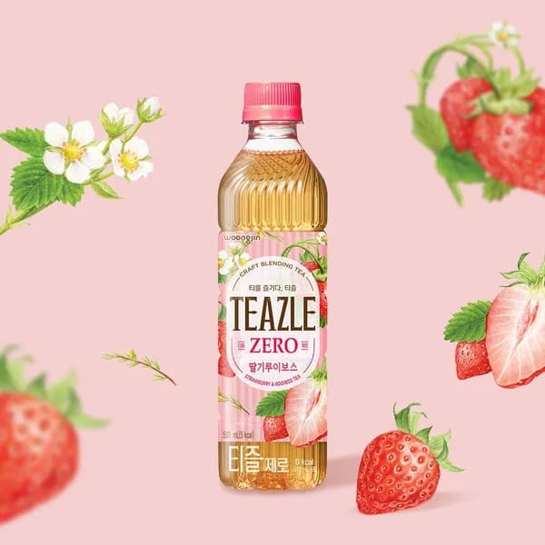 웅진식품 티즐 제로 딸기루이보스 500ml 20개 15,500원