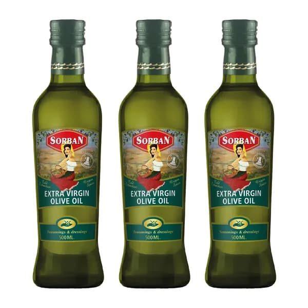 소르반 엑스트라 버진 올리브오일 500ml 3개
