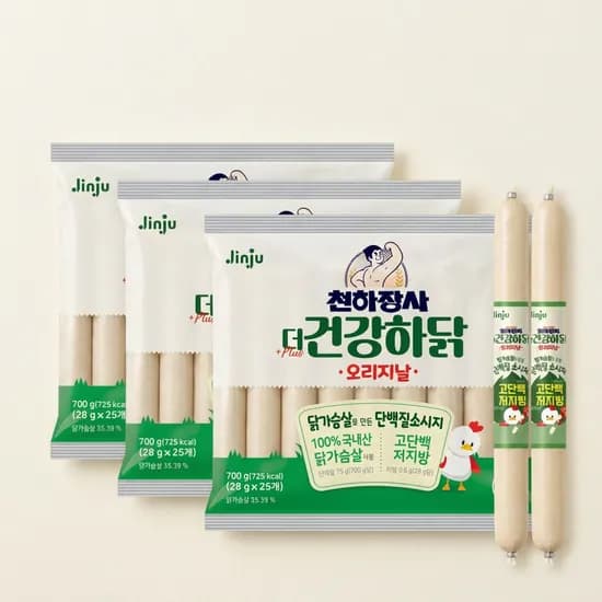 천하장사 The 건강하닭 700g 3개