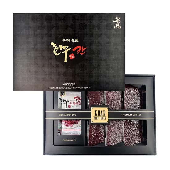 육장인 수제 한우육포 선물세트 210g 1개