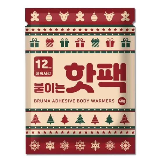 브루마 붙이는 핫팩 100개