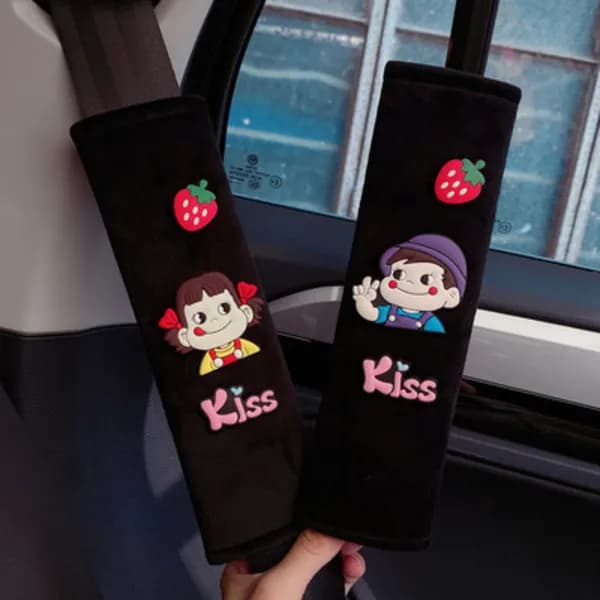 HAYU 안전벨트 커버 딸기 1세트 9,900원