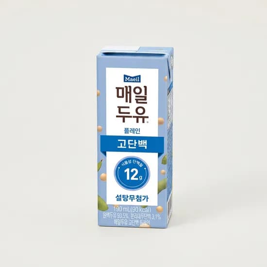 매일두유 고단백 플레인 190ml 24개
