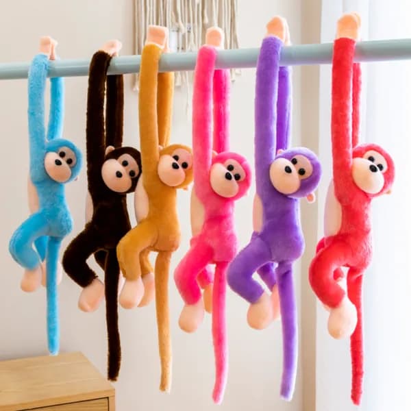 원숭이 소리나는 원숭이 인형 베이지 55cm 8,900원