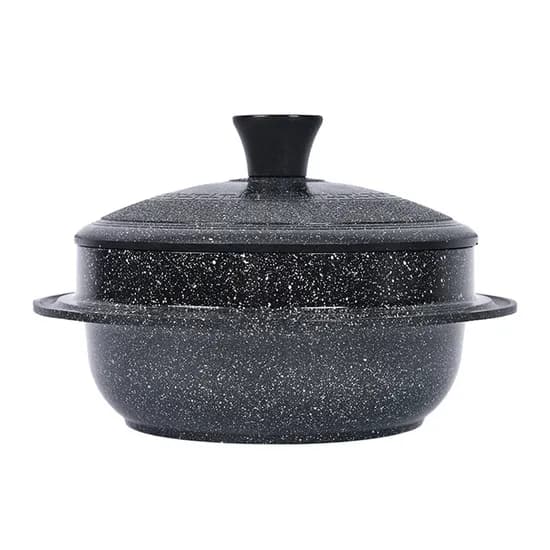 퀸센스 IH 인덕션 전통 가마솥 뚝배기, 다크그레이, 18cm, 1개
