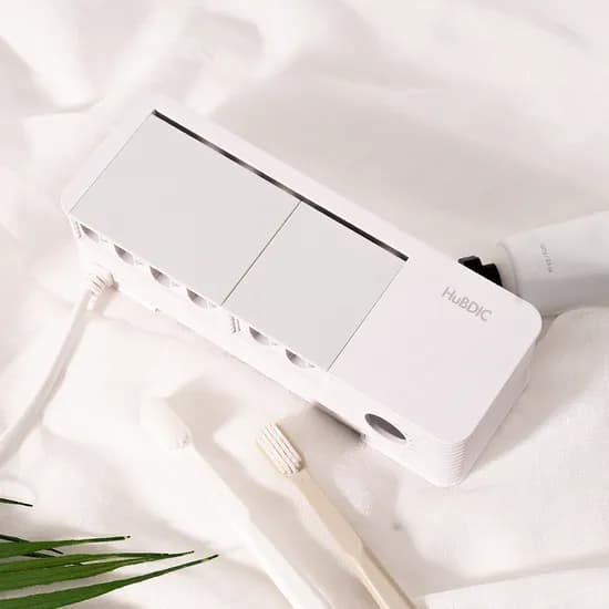 휴비딕 자동 칫솔살균기, HTS-10, 밀크그레이, 1개