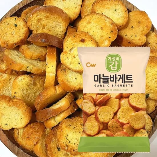 청우 마늘바게트 65g 10개