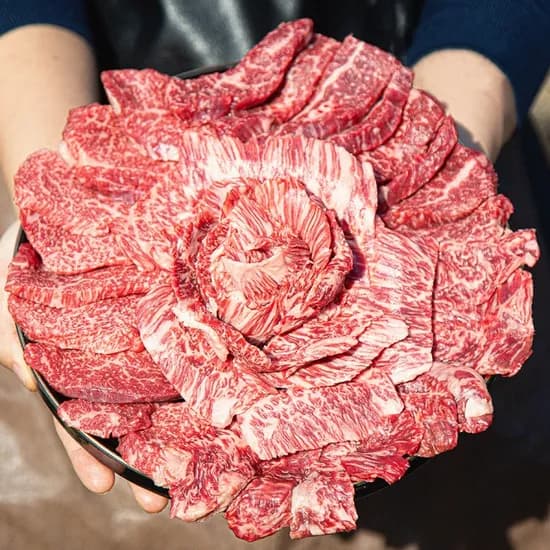 먹과사전 한우 투뿔 구이용 세트, 200g, 3개