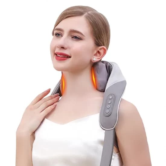 웰테크 포핸드 목 어깨 마사지기 화이트