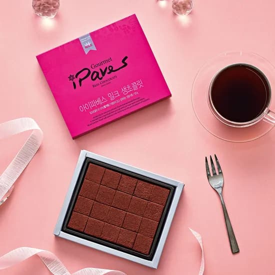 아이파베스 생초콜릿 밀크 125g 1개