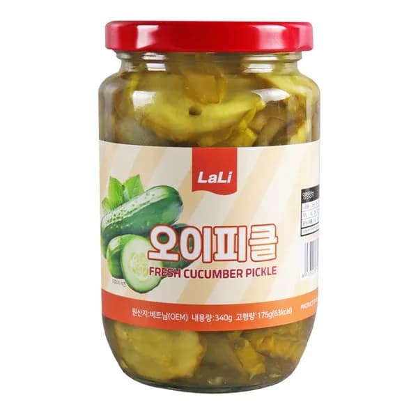 라리 오이피클 슬라이스 340g 1개