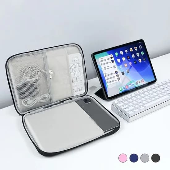 가토 아이패드 태블릿 노트북 파우치, SD-251236, 11인치, 블랙, 1개