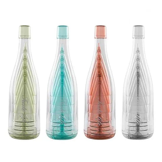 휴대용 플라스틱 와인잔, 150ml, 5개입, 1개