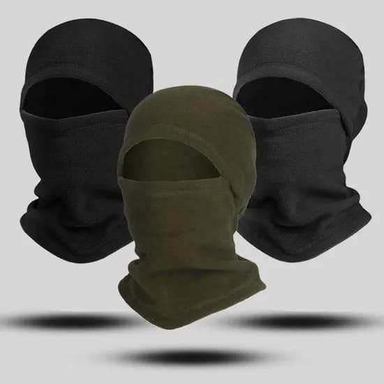 기모 넥워머 바라클라바, 블랙, 1개