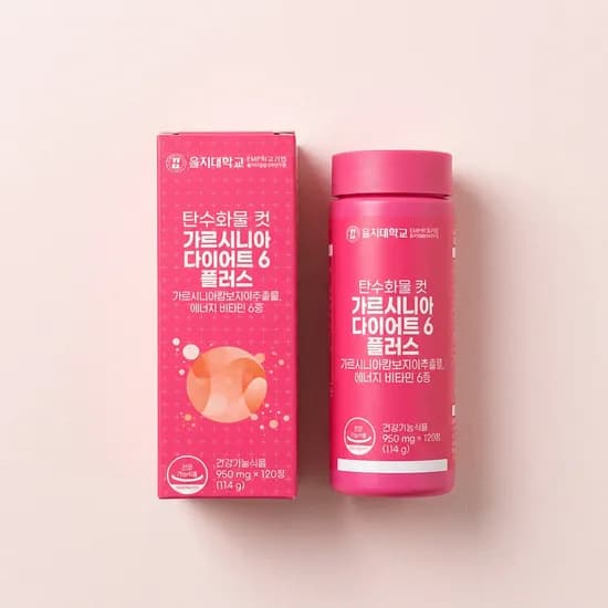 탄수화물 컷 가르시니아 다이어트 6 플러스 120정 6개