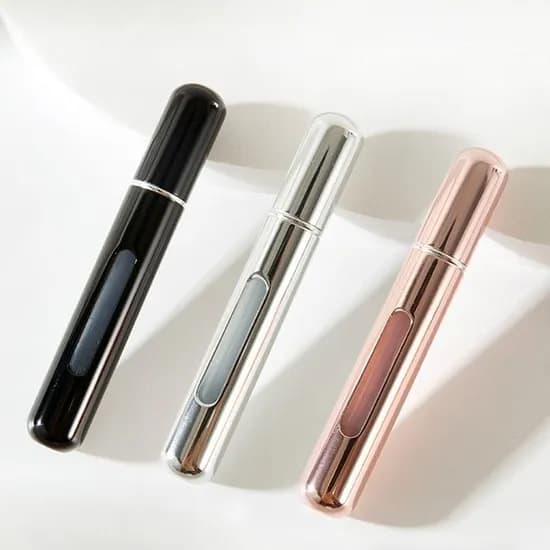 향수공병 펌핑식, 유광실버, 8ml, 1개